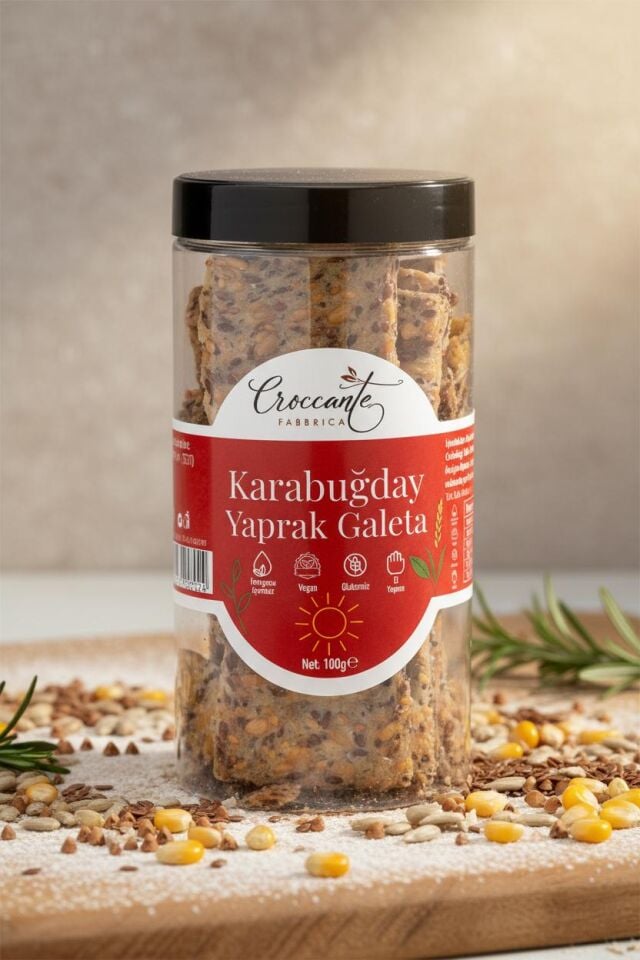 KARABUĞDAYLI YAPRAK GALETA