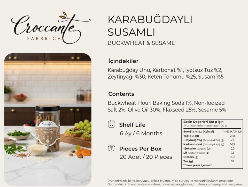 KARABUĞDAYLI SUSAMLI