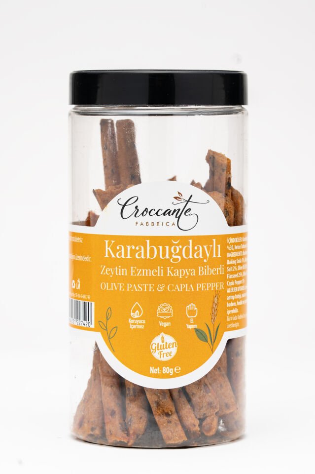 KARABUĞDAYLI ZEYTİN EZMELİ KAPYA BİBERLİ