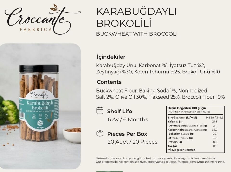 KARABUĞDAYLI BROKOLİLİ